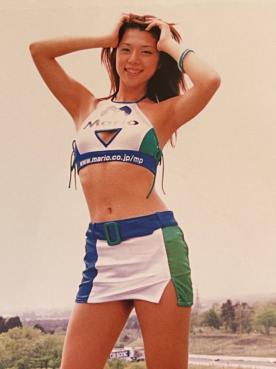 お宝☆吉岡美穂☆レースクイーン＆ハイレグ水着グラビア☆切り抜き