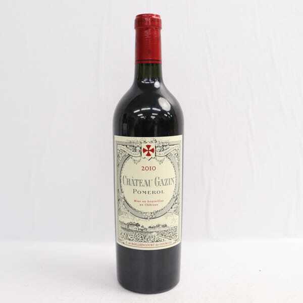 100%新品 CHATEAU GAZIN（シャトー ガザン）2010 14.5％ 750ml X25B040046