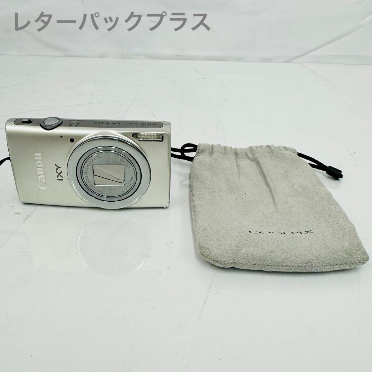 美品Canon IXY 630 シルバー デジタルカメラ　バッテリー　ケース 美品Canon IXY 630 シルバー デジタルカメラバッテリーケース