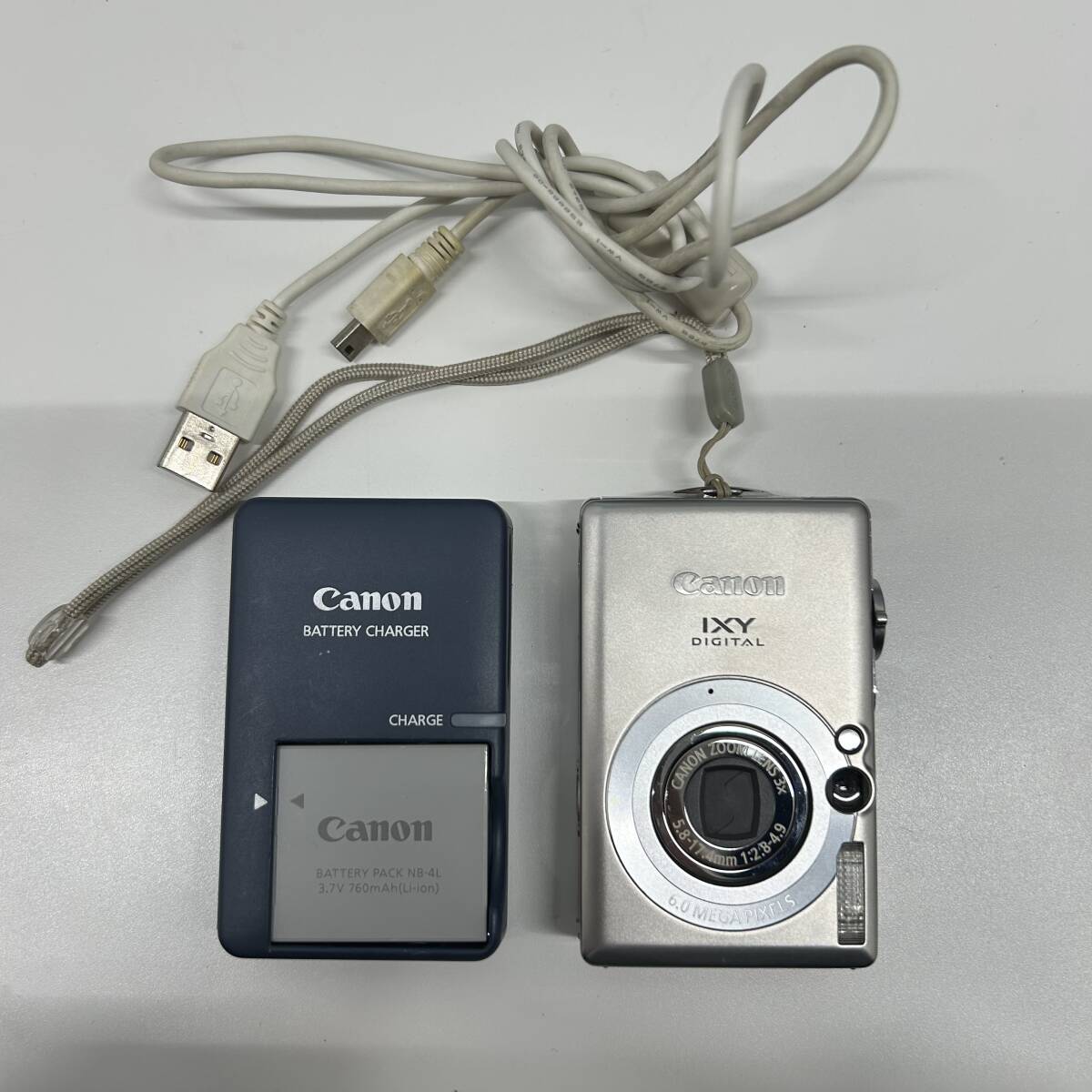 【通電・シャッター〇】デジタルカメラ CANON キャノン IXY DIGITAL 70 