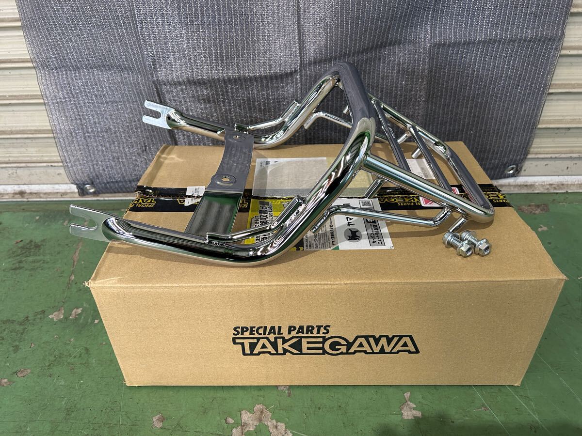 武川 ラージリアキャリア(クロムメッキ) モンキー125(JB02/JB03/JB05）SP09-11-0287