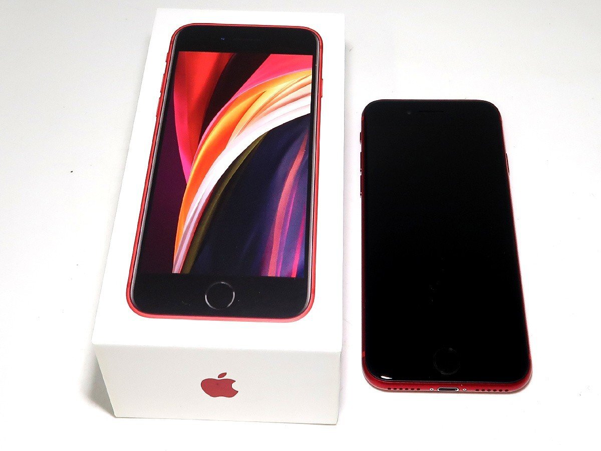 64GB iPhone iPhoneSE 第2世代 ホワイト SIMロック解除済 SIMロック