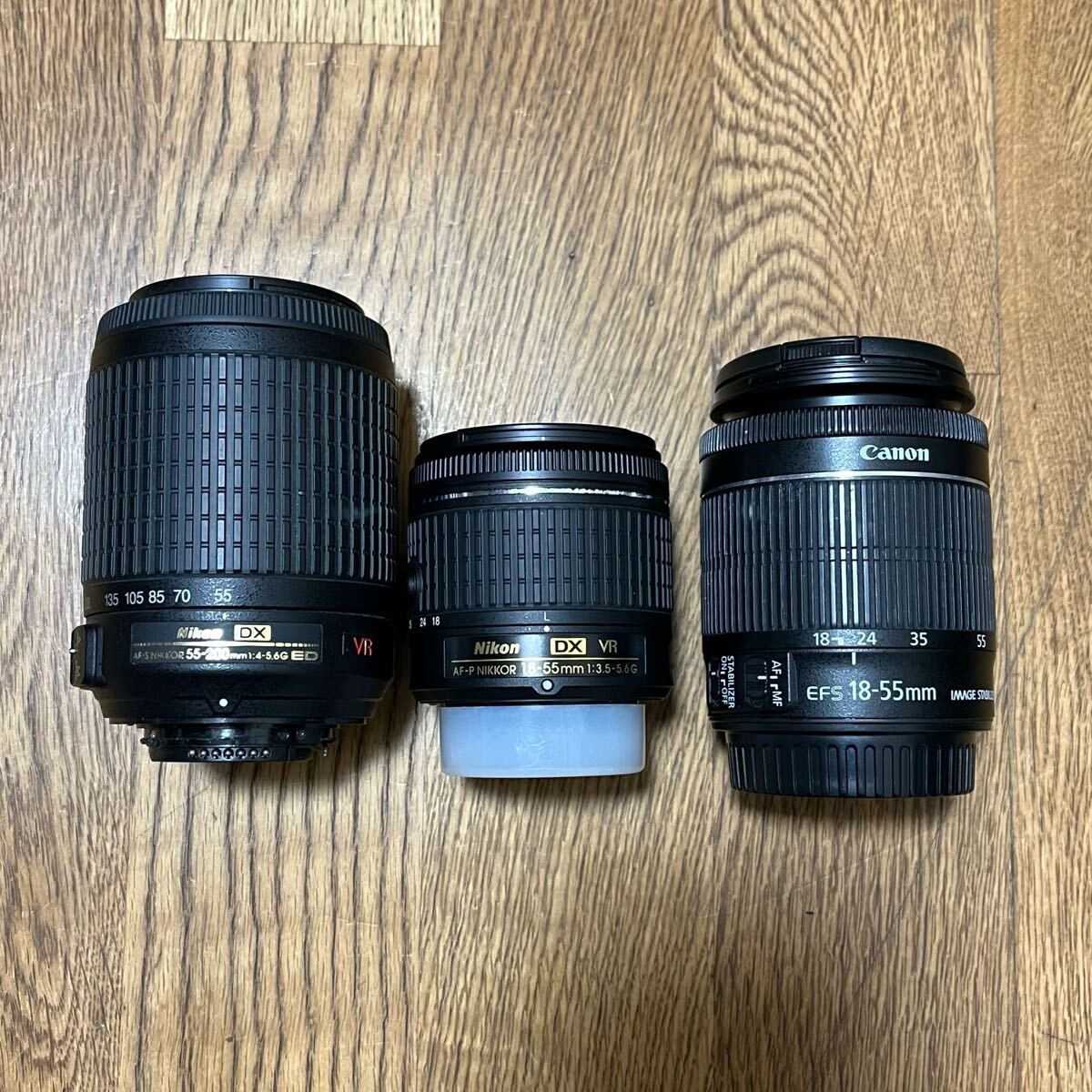 Canon EF-S Nikon 55-200mm 18-55mm IS VR カメラレンズ Canon EF-S Nikon 55-200mm 18-55mm IS VR カメラレンズ