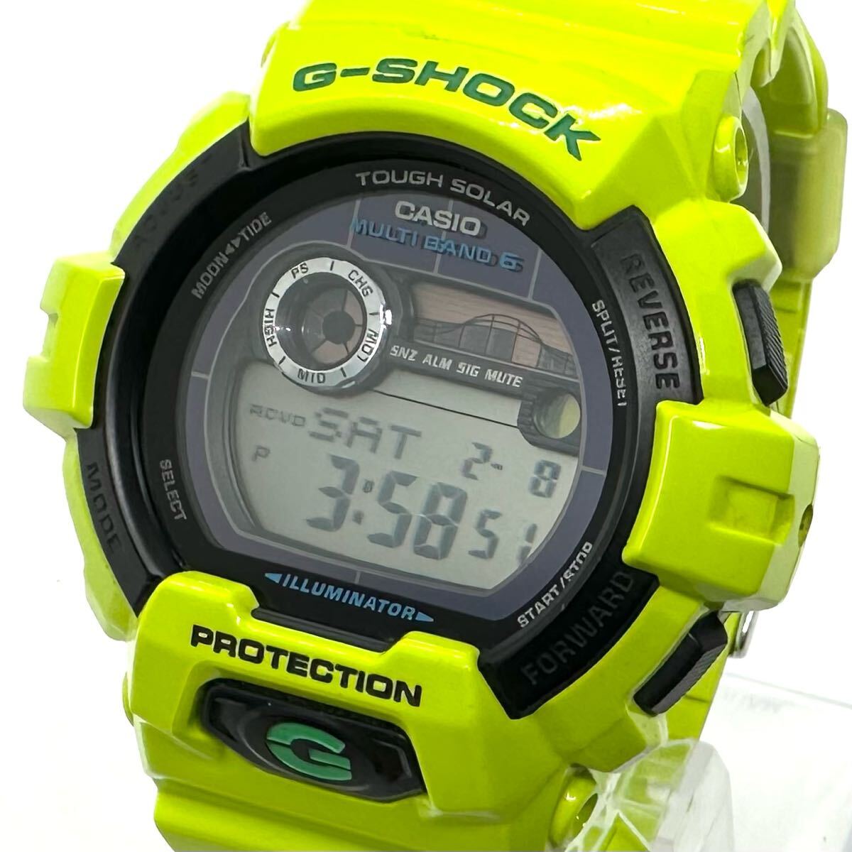 CASIO カシオ⁄G-SHOCK⁄G-LIDE⁄型番：GWX-8900⁄ソーラー電池⁄
