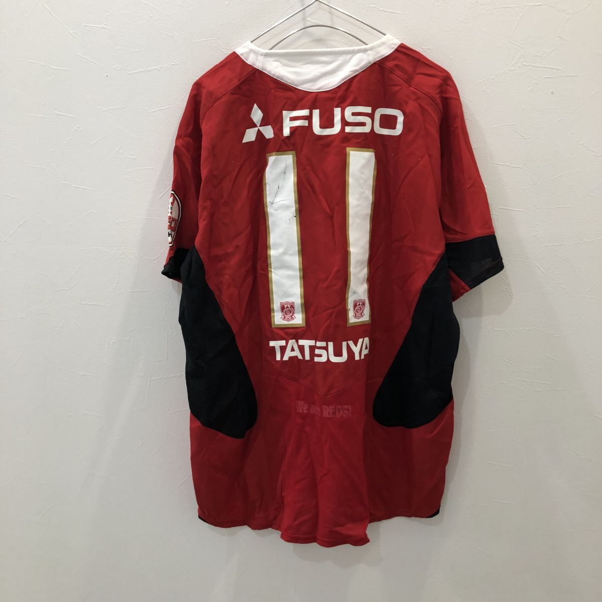 浦和レッズ ホーム ユニフォーム NIKE #11 0 ナイキ 田中 田中達也 1 