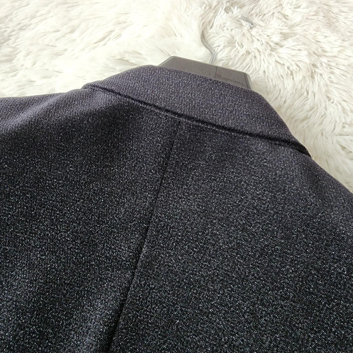 極美品 XXL相当 50 ランバン ダブル テーラードジャケット LANVIN