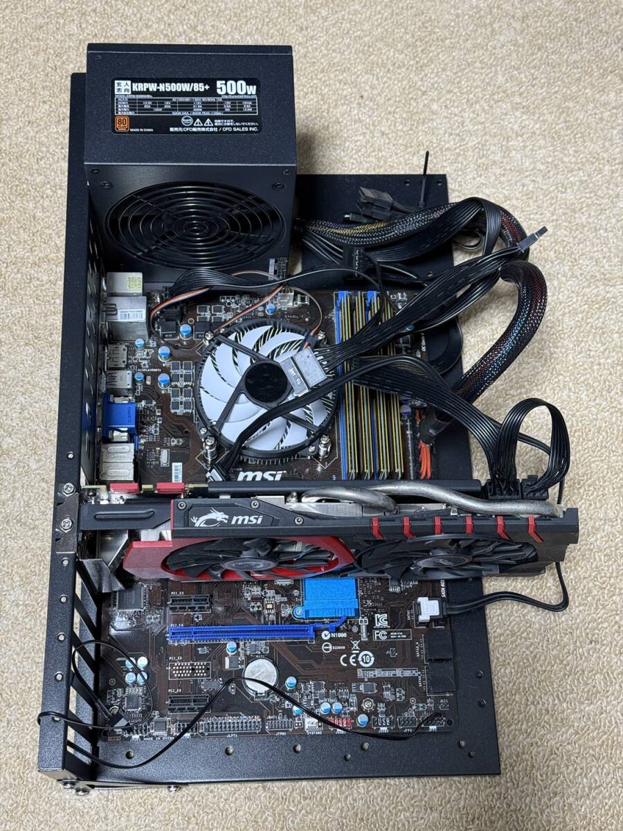 i7-12700F+MSIマザーボード+メモリ32GBセット+おまけあり 53749-670