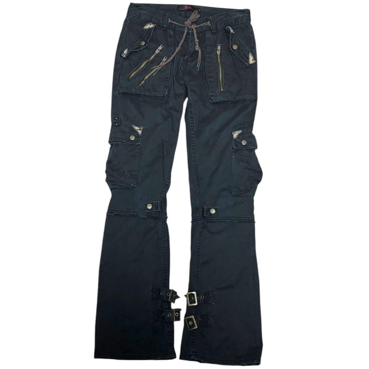 archive MIDAS gimmick flare cargo pants