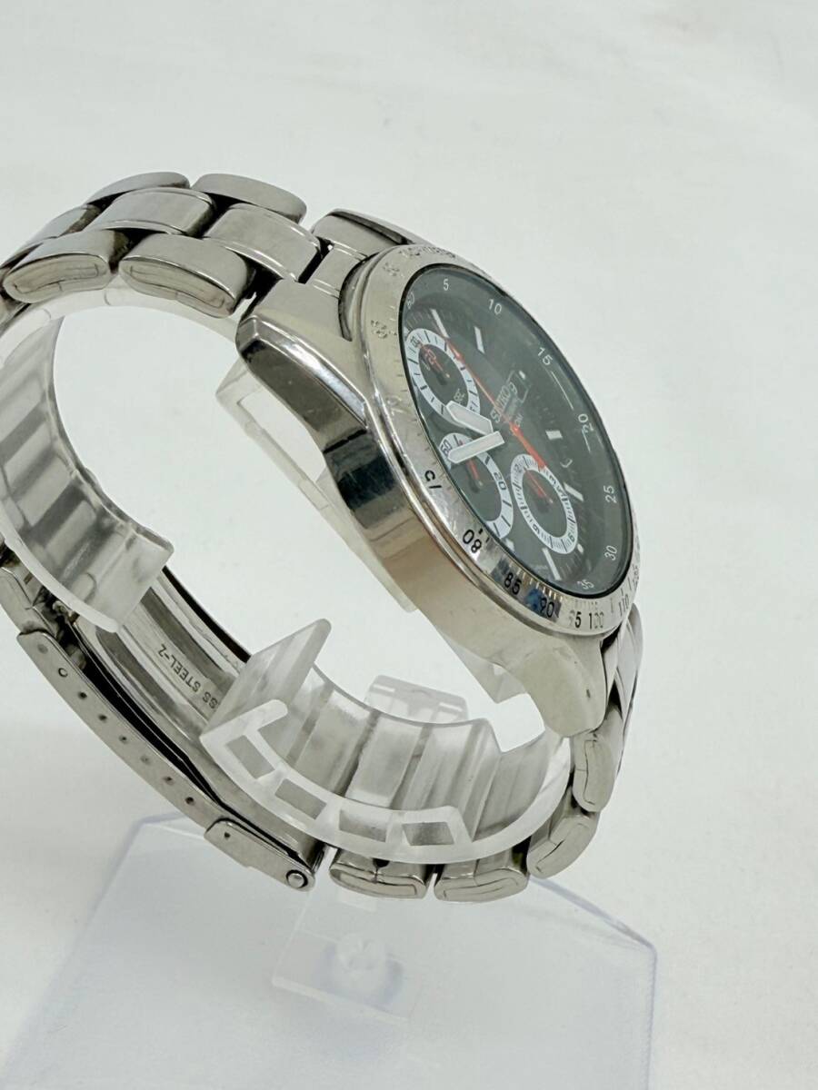 H1577*3 稼働 SEIKO セイコー CRONOGRAPH クロノグラフ 7T92-0DW0 100M 