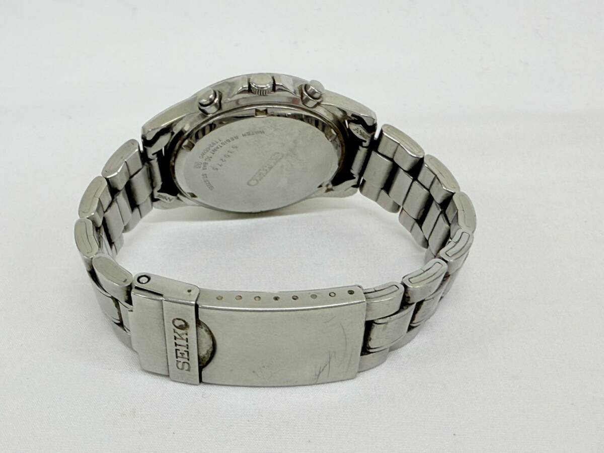 H1577*3 稼働 SEIKO セイコー CRONOGRAPH クロノグラフ 7T92-0DW0 100M 