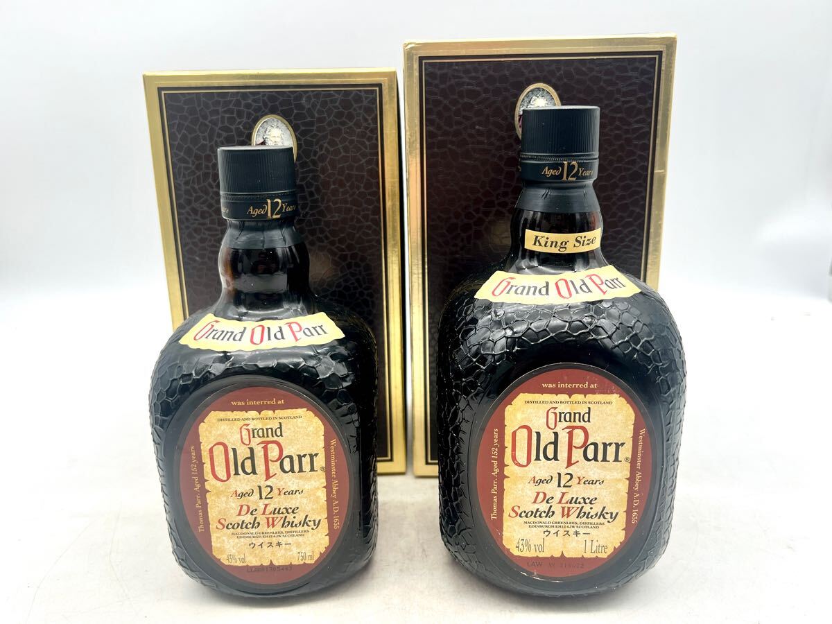 未開栓 オールドパー Old 古酒 Parr Grand グランド 12年 ウィスキー 