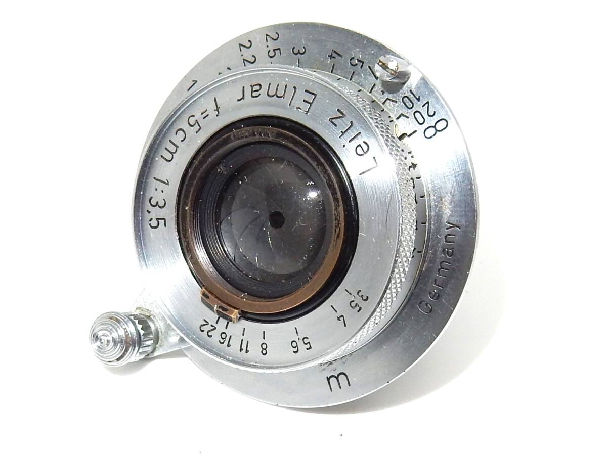 ★良品★ LEICA ライカ Elmar 5cm F3.5 L39 沈胴 希少フード付属 #L051