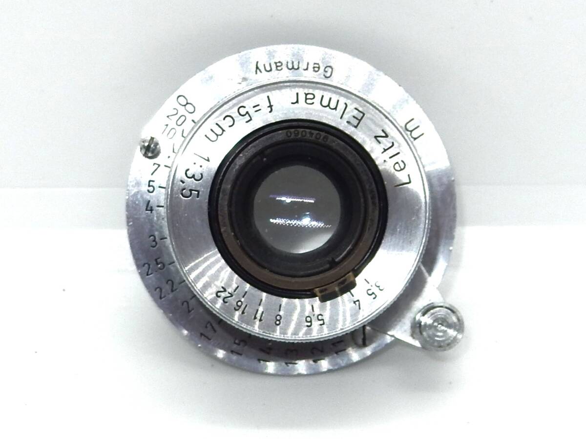 ★良品★ LEICA ライカ Elmar 5cm F3.5 L39 沈胴 希少フード付属 #L051