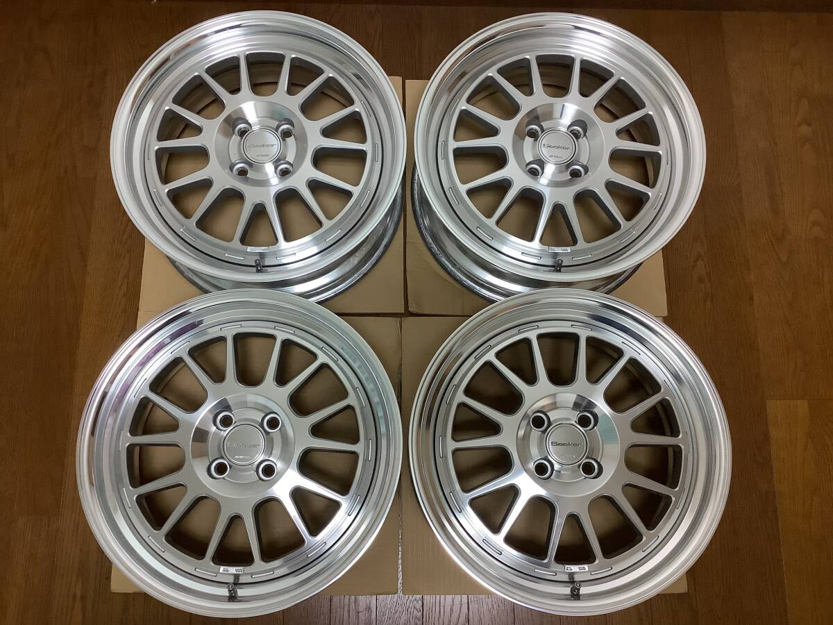 ☆ 美品 WORK SEEKER ワーク シーカー FX 17インチ×7J 4H PCD100