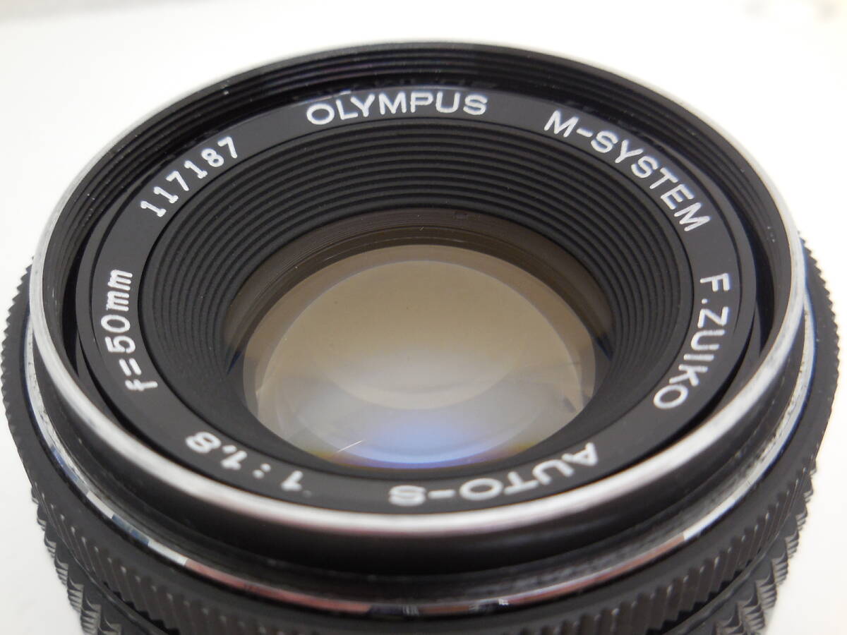 OLYMPUS M-SYSTEM F.ZUIKO AUTO-S 1:1.8 f=50mm 動作未確認 ジャンク オリンパス_3