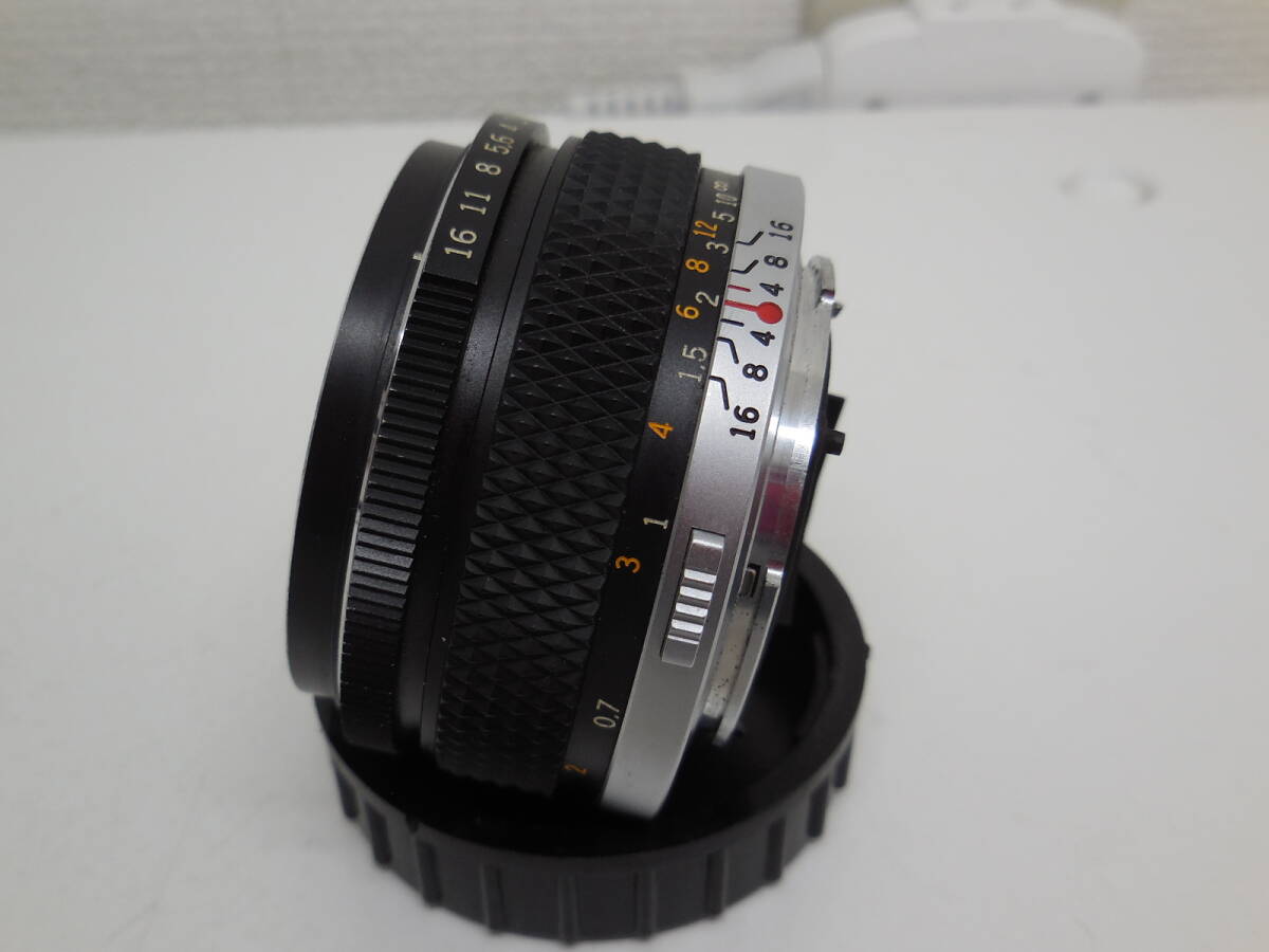 OLYMPUS M-SYSTEM F.ZUIKO AUTO-S 1:1.8 f=50mm 動作未確認 ジャンク オリンパス_5