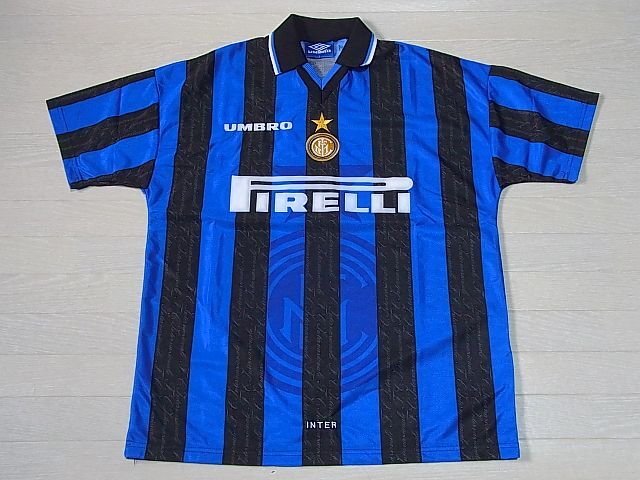 美品 UMBRO インテル ユニフォーム SIZE:L イングランド製 インテル