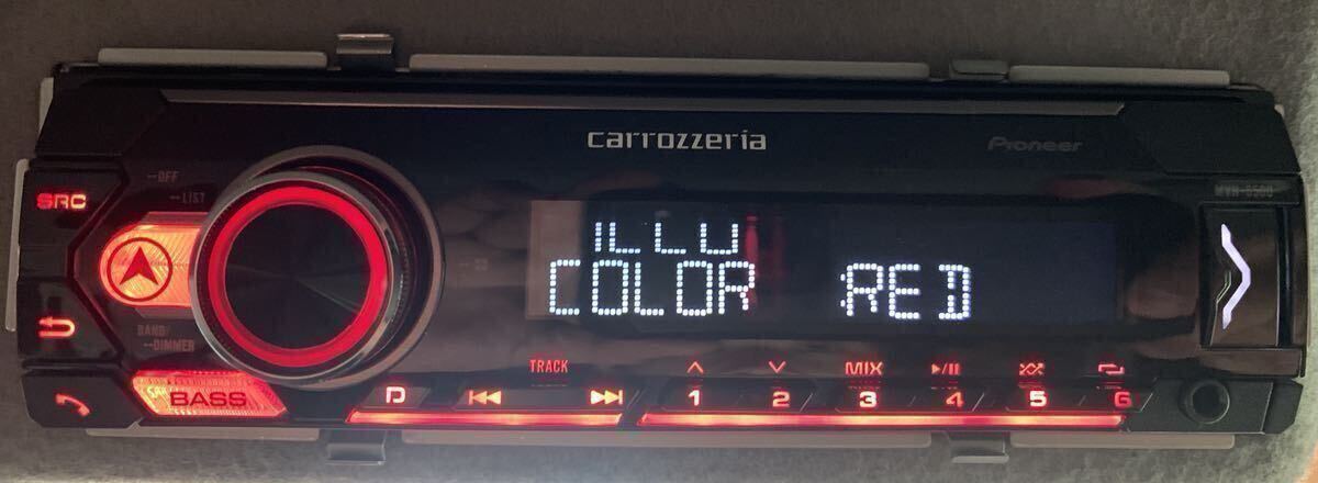 MVH-5500 Pioneer Bluetooth carrozzeria カロッツェリア DSP USB カー 