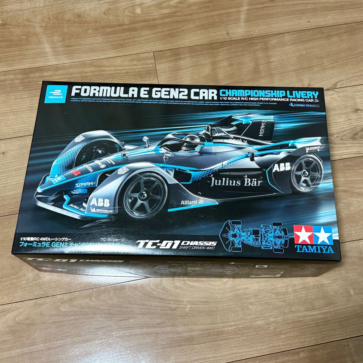 1/10RC フォーミュラ E GEN2 チャンピオンシップカラー （TC-01
