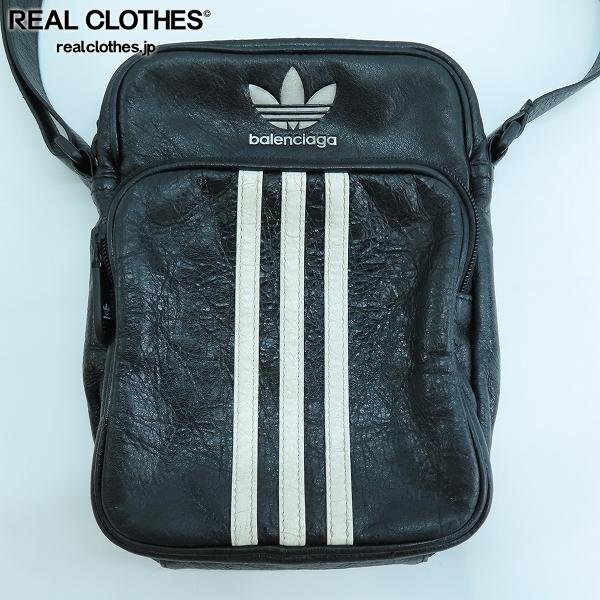 アディダスショルダー レザー adidas バッグ BALENCIAGA adidas