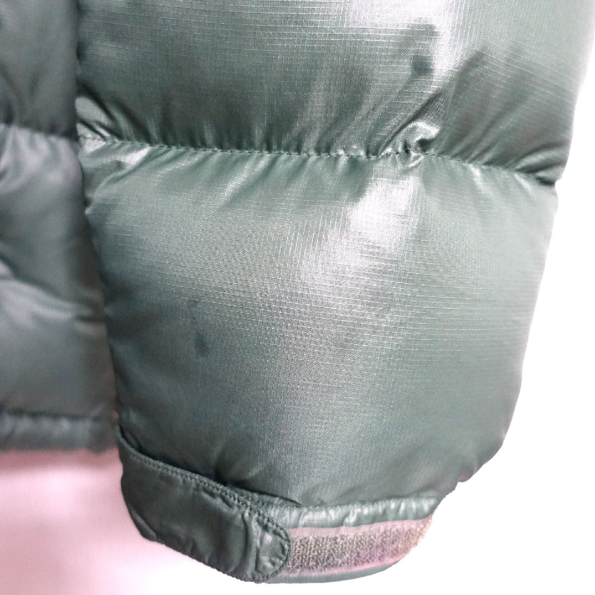THE NORTH FACE ノースフェイス ヌプシ ダウンジャケット 700FP メンズ Mサイズ 正規品 グリーン Z2906_9
