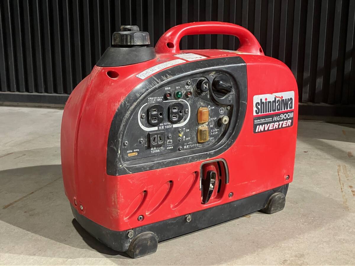 品質保証，お買い得 中古品、HONDA ポータブル発電機 EM900F、エンジン