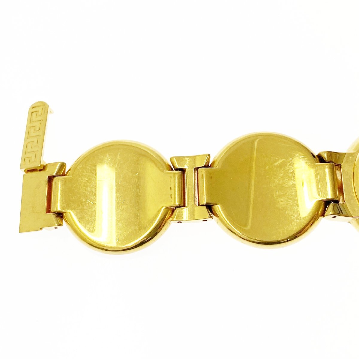 1円スタート】GIANNI VERSACE ヴェルサーチ メデューサ コインウォッチ 