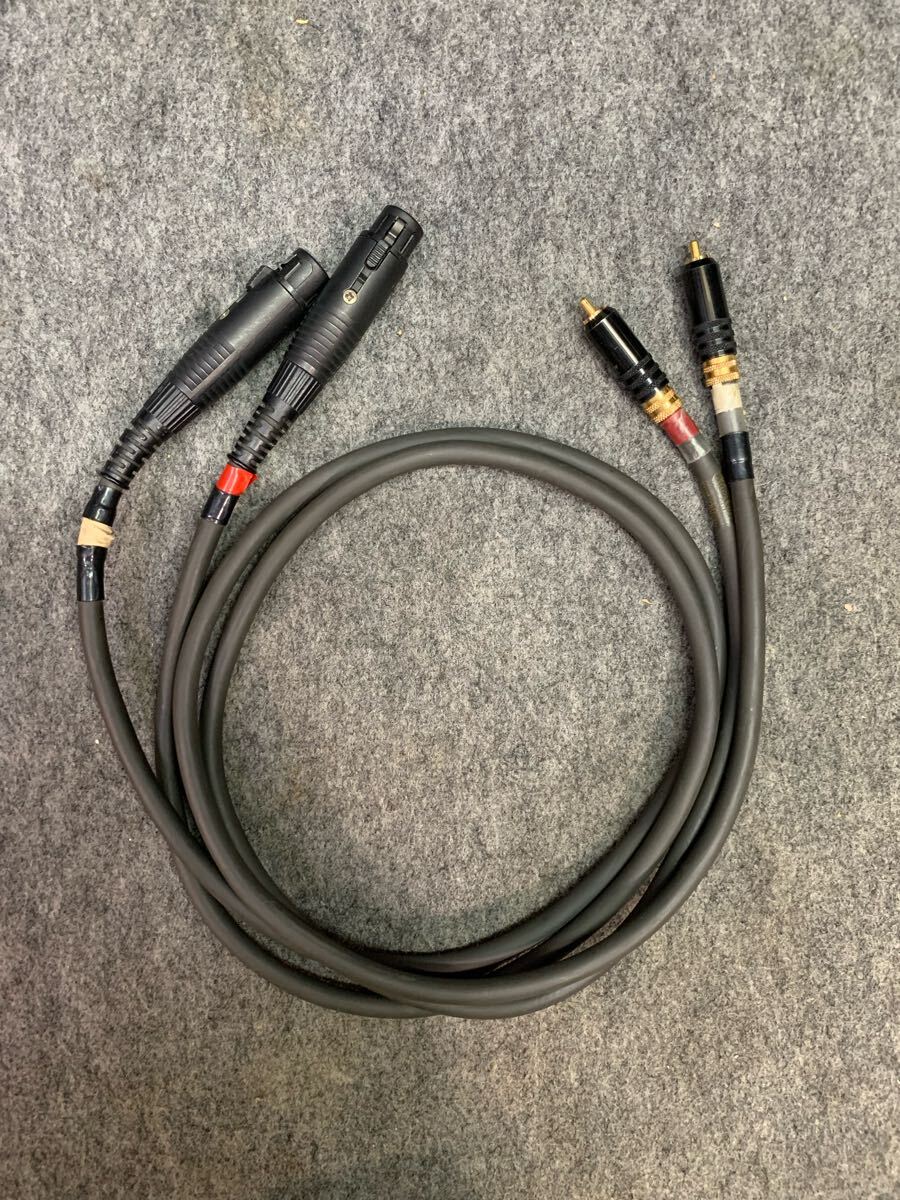 【中古】Ortofon　7-Nines Copper Twin Core Audio Cable　XLR/RCAケーブル　120cm　WBT-0101_5