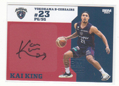 BBM B.LEAGUE 2024 2025 キング開 横浜ビー・コルセアーズ 50枚限定