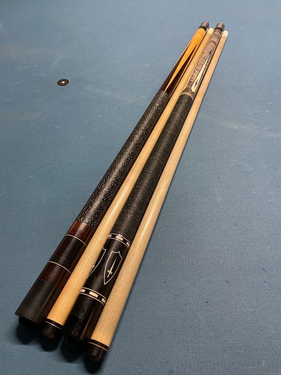 ビリヤード2本セット Mali cue マリキュー 5/16-14 (ビリヤード)｜売買