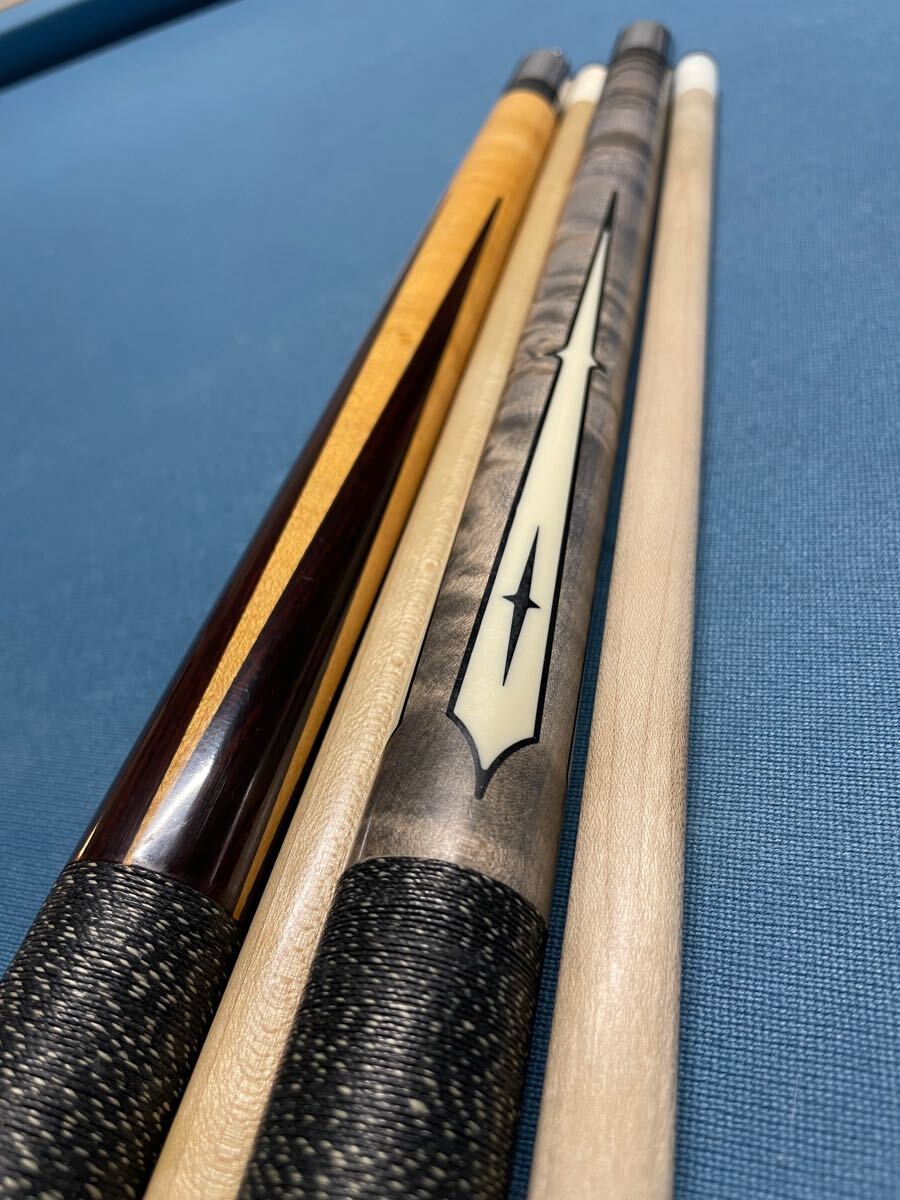ビリヤードキュー Mali ビリヤード2本セット Mali cue マリキュー 5/16-14 (ビリヤード)｜売買