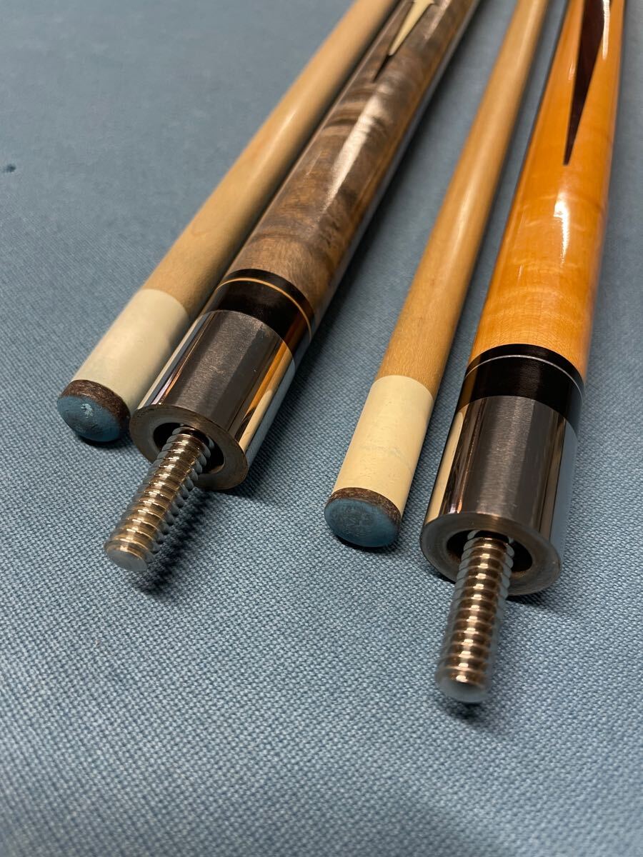 ビリヤード2本セット Mali cue マリキュー 5/16-14 (ビリヤード)｜売買