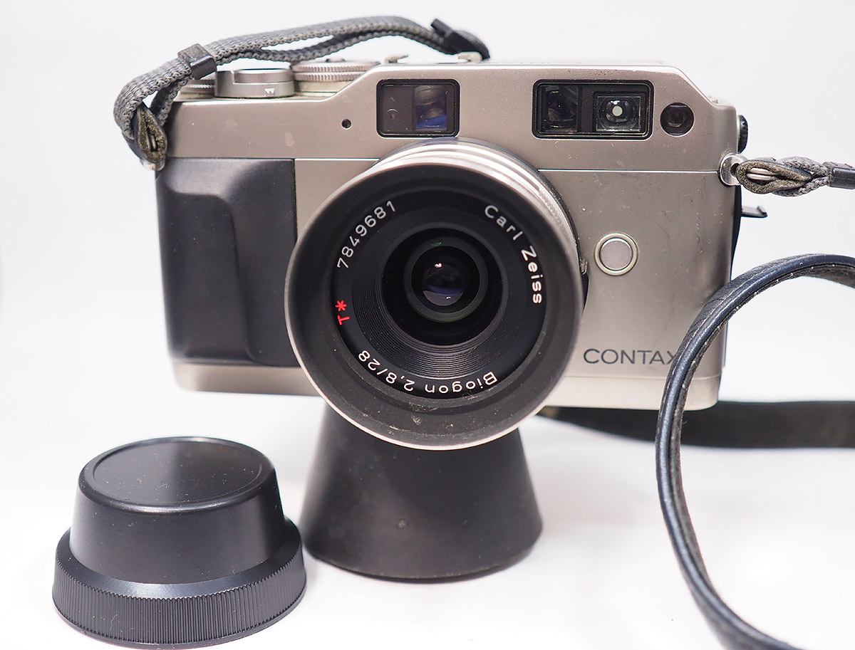CONTAX Carl Zeiss Biogon T* G 28mm F2.8 + CONTAX G1 ROM改造済 