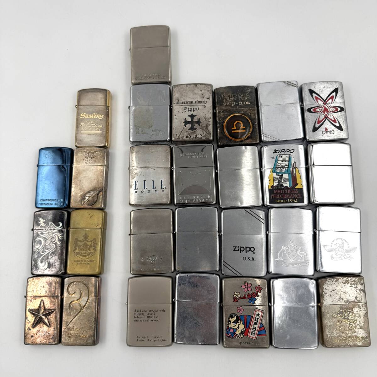 Yahoo!オークション - ジッポ 4810～着火未確認ZIPPO 21個 