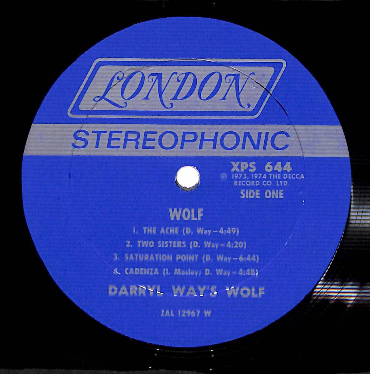 g0438/LP/米/Bell Sound刻印/Darryl Way's Wolf/Wolf(一般)｜売買されたオークション情報、yahooの ...