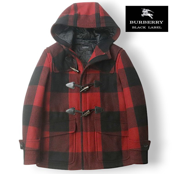 極美品 BURBERRY BLACK LABEL バーバリーブラックレーベル 中綿入り