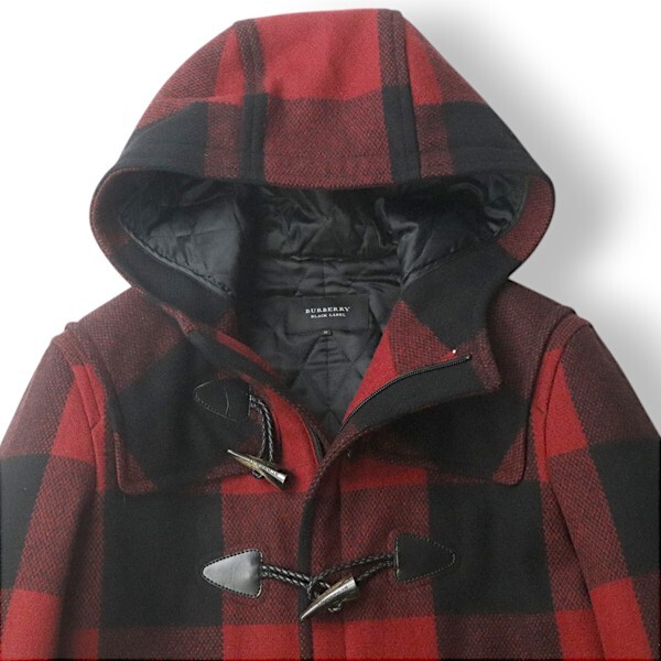 極美品 BURBERRY BLACK LABEL バーバリーブラックレーベル 中綿入り