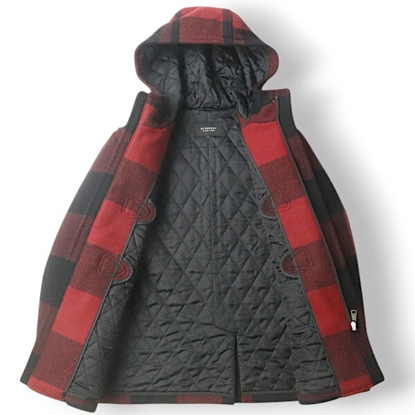 極美品 BURBERRY BLACK LABEL バーバリーブラックレーベル 中綿入り