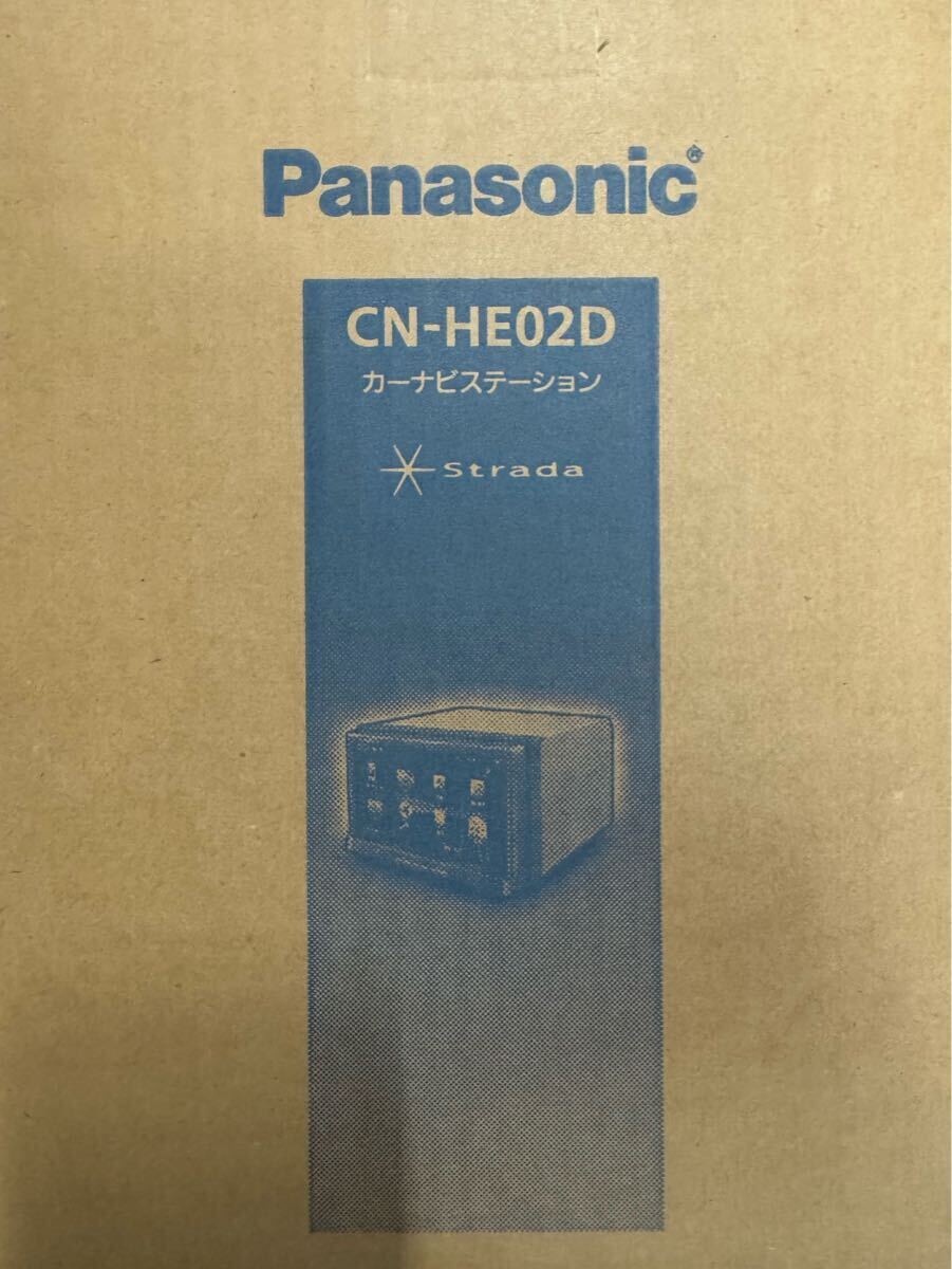 CN-HE02D Panasonic パナソニック ストラーダ DINサイズ 新品未開封 フルセグ ナビ_1