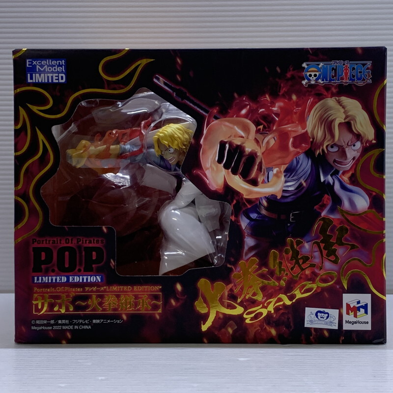 MIN【現状渡し品】ワンピース メガハウス P.O.P LIMITED EDITION サボ 火拳継承 フィギュア〈047-250228-em-08-MIN〉_5