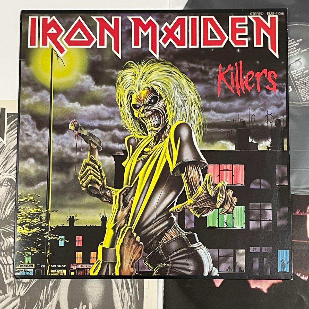 ポスター付属】Iron Maiden Killers 国内盤 LP レコード アイアン