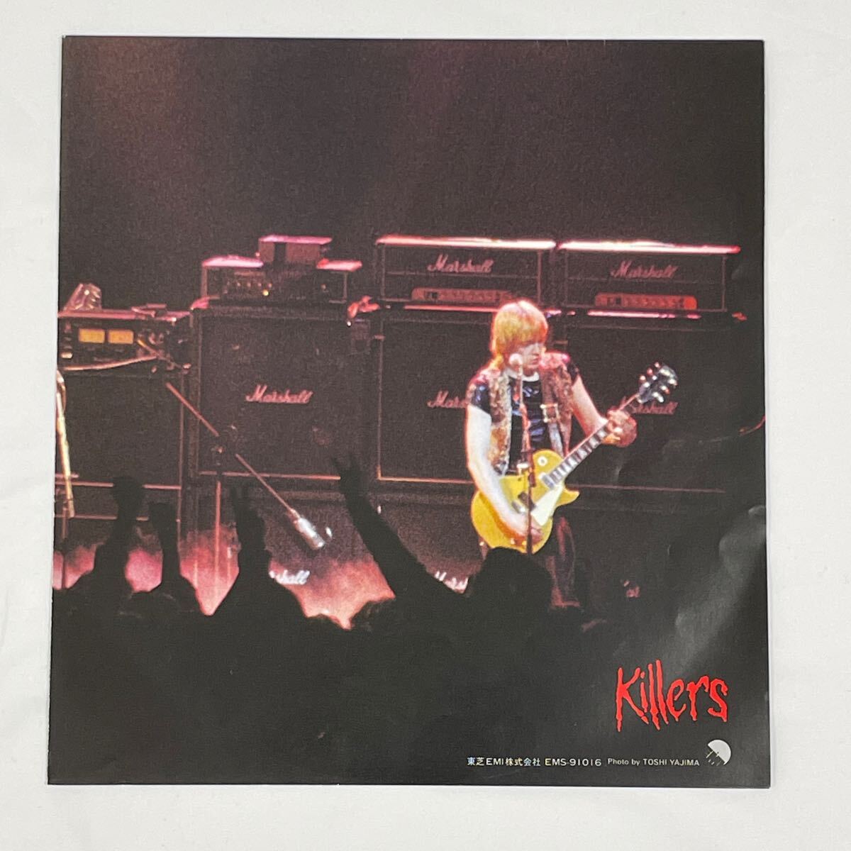 アイアン・メイデン　見本盤　レコード　ポスター ポスター付属】Iron Maiden Killers 国内盤 LP レコード アイアン