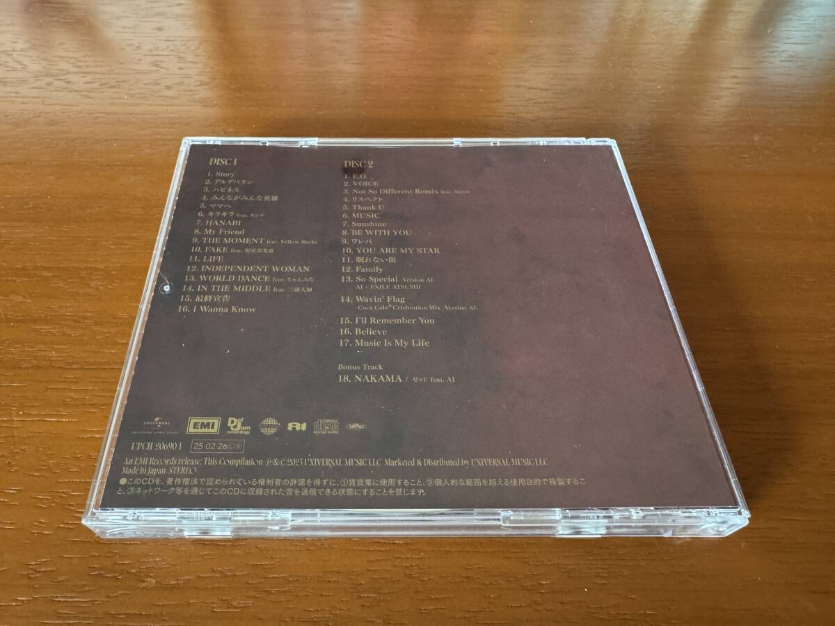 ★AI★25th THE BEST★ALIVE★2枚組★CD★最新★ベストアルバム_2