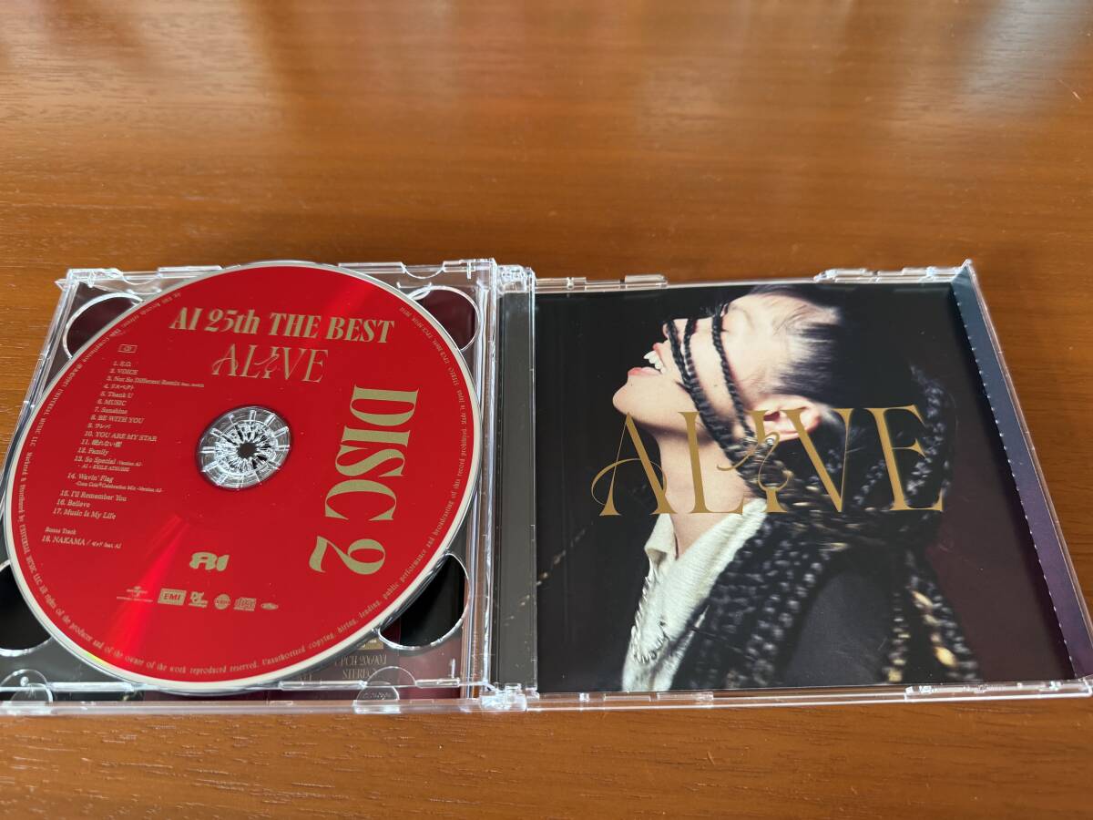 ★AI★25th THE BEST★ALIVE★2枚組★CD★最新★ベストアルバム_4