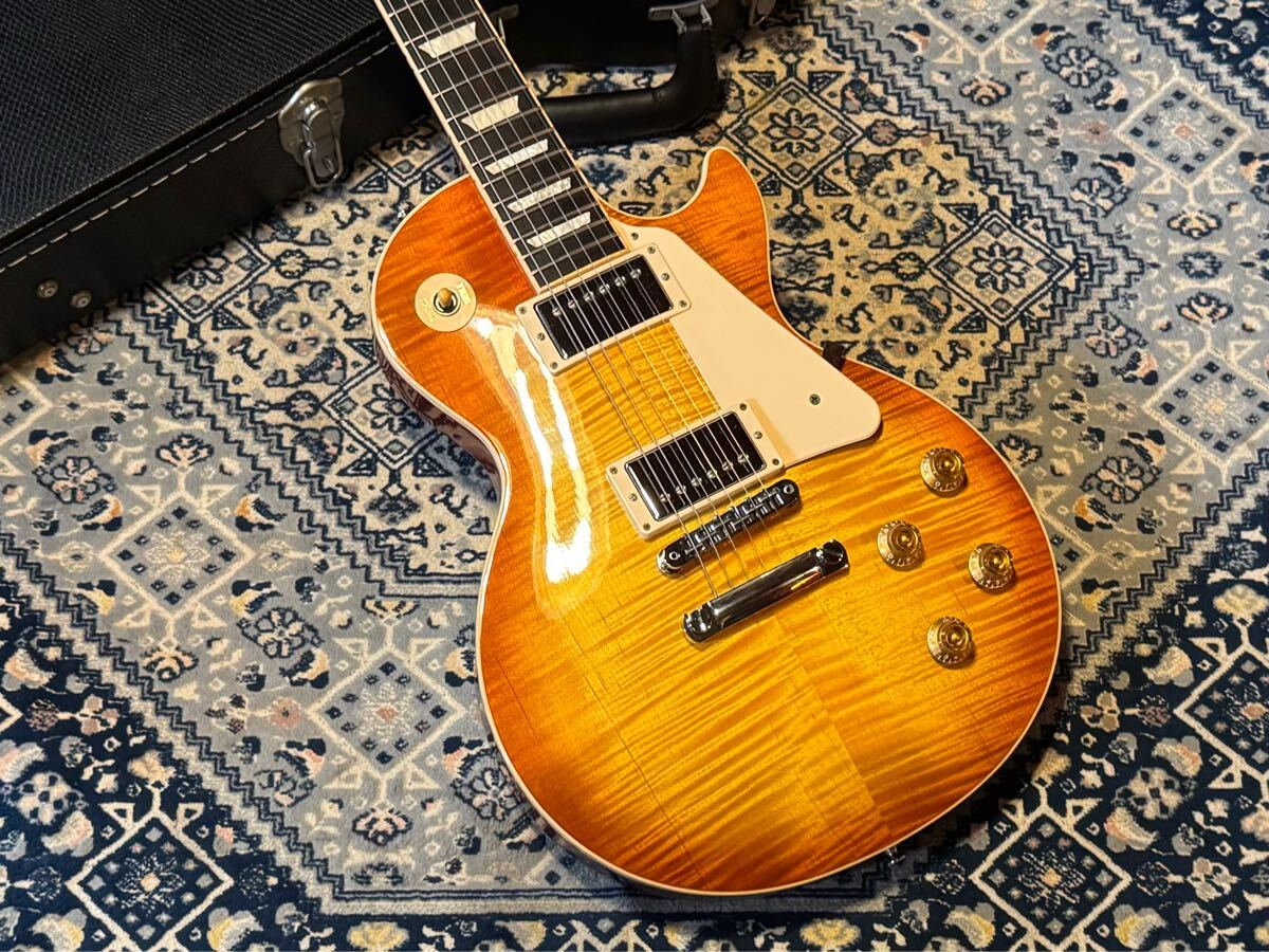 展示品 美品 2016年製 Gibson Les Paul Honey Burst Traditional 60s ギブソン レスポール ヴィンテージ ハニーバースト 4.4kg _1