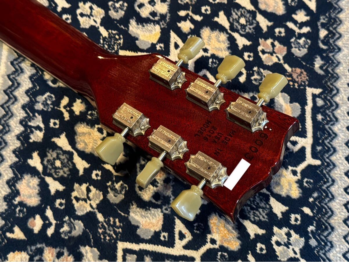 展示品 美品 2016年製 Gibson Les Paul Honey Burst Traditional 60s ギブソン レスポール ヴィンテージ ハニーバースト 4.4kg _6