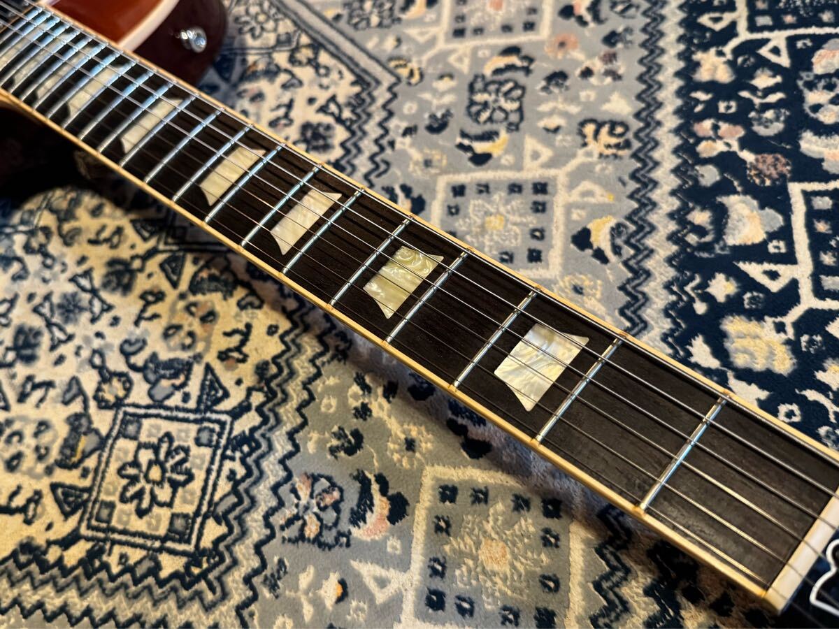 展示品 美品 2016年製 Gibson Les Paul Honey Burst Traditional 60s ギブソン レスポール ヴィンテージ ハニーバースト 4.4kg _7