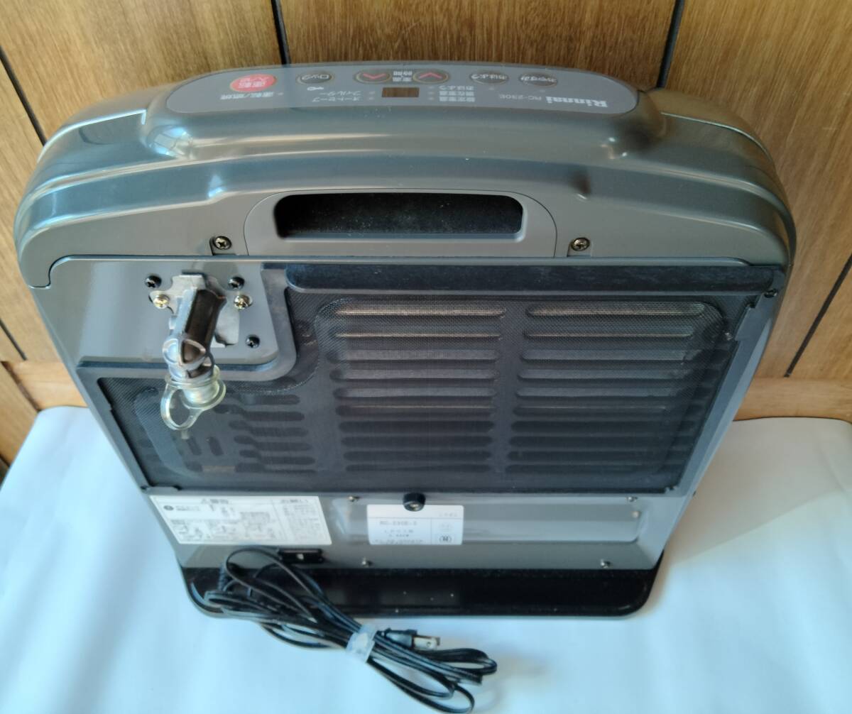 リンナイ LPガス用 ガスファンヒーター RC-230E-2 暖房器具 電源確認済 _3