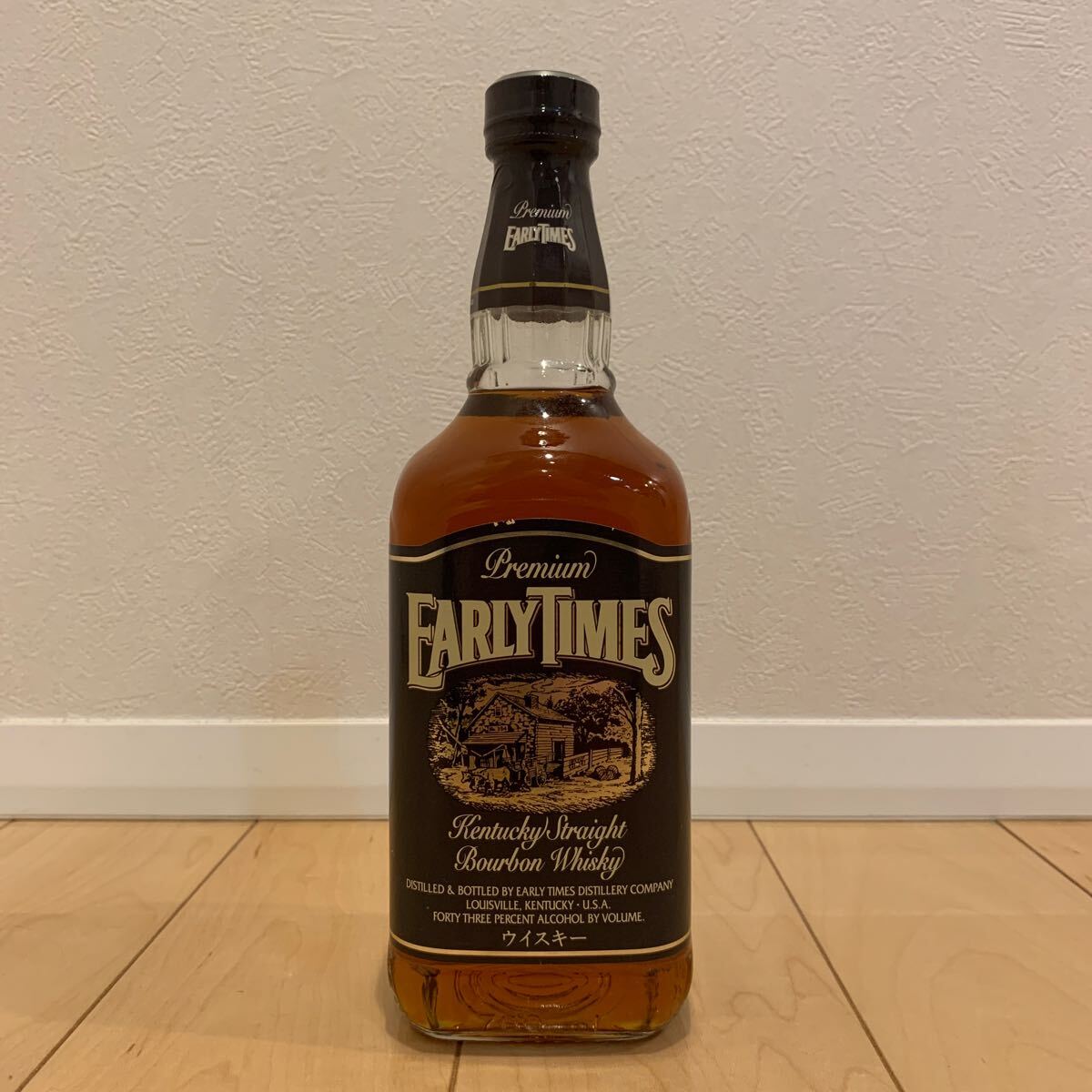90年代 アーリータイムズ プレミアム 700ml 43% EAILY TIMES premium