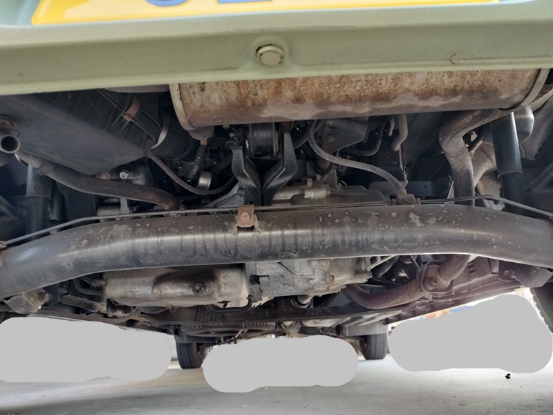 平成16年式　バモスホビオ　HM4　マニュアル　４WD　15万5000キロ　車検R7年10月　自家塗装　引き取り限定　_8